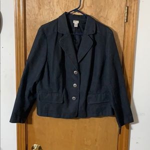 Lane Bryant Venezia Denim Jacket with Buttons